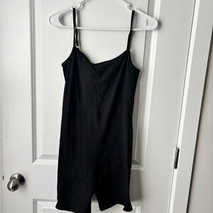 Black Athletic Bike Short Romper | Size M 👟